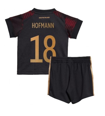 Lacne Dětský Futbalové dres Nemecko Jonas Hofmann #18 MS 2022 Krátky Rukáv - Preč (+ trenírky)
